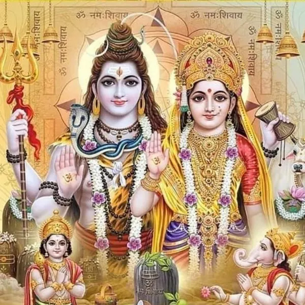 Bhole Baba aur Parvati Ki Photo